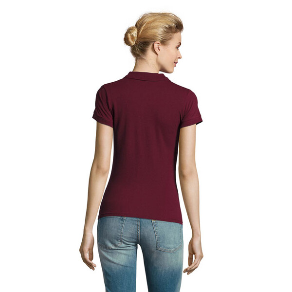 PERFECT POLO SENHORA 180g Perfect Women - BurgundyL