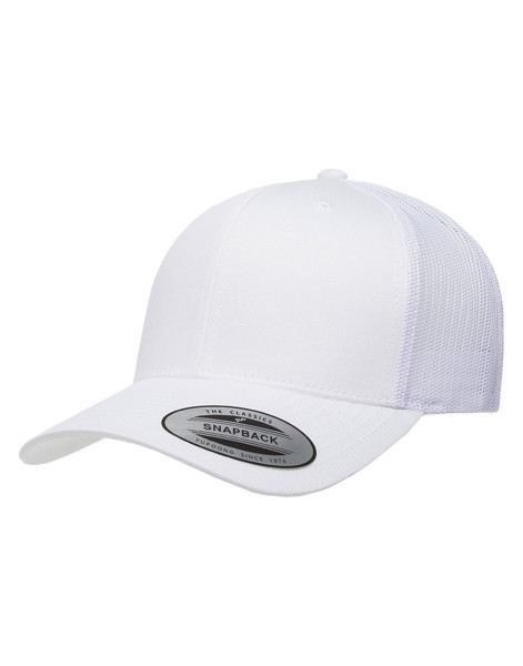 Retro Trucker - White / KIDS 54CM