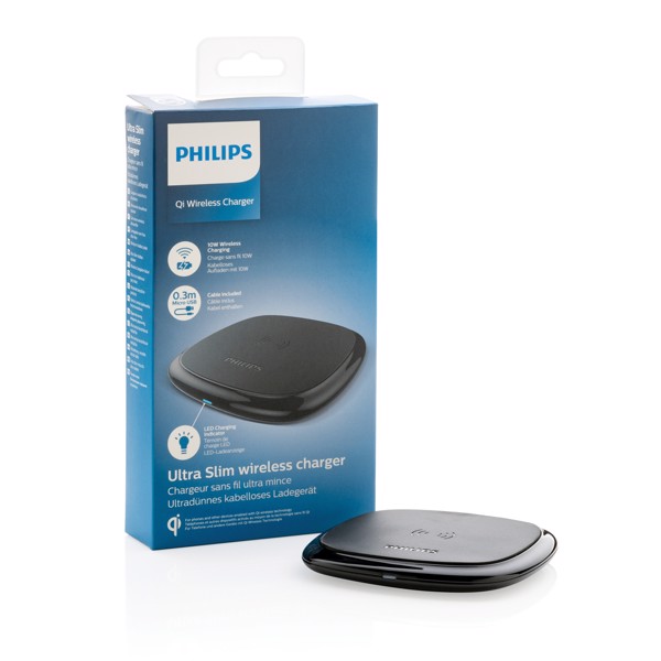 Philips brezžični polnilnik 10W, LED indikator