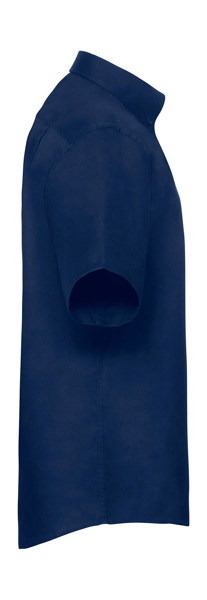 Oxford Shirt Short Sleeve - Black / S