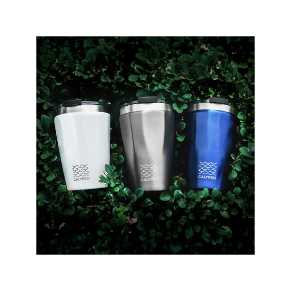 CALYPSO 886 - BND886 - Gobelet en acier inoxydable recyclé à double paroi, 330 ml / 11 oz