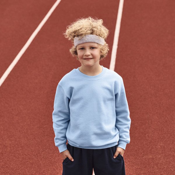 Sudadera Niño Classic Set-In Sweat - Blanco / 9-11