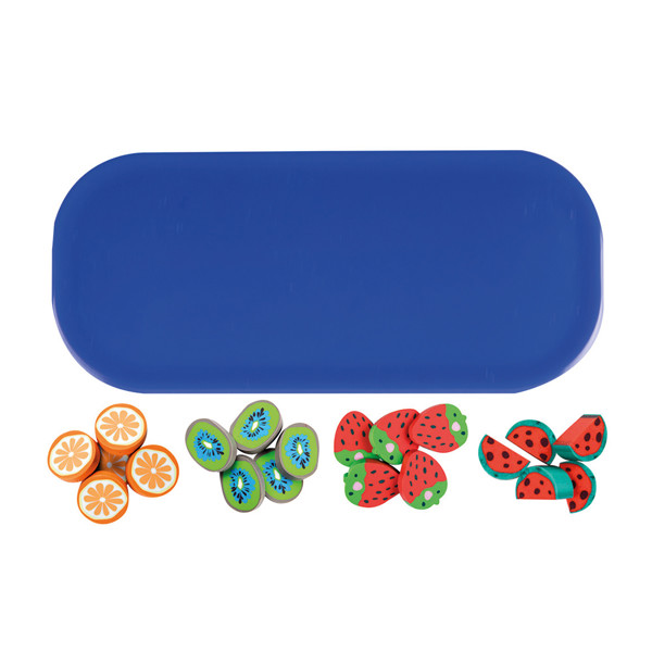 SET DE BORRACHAS FRUITS - VERMELHO