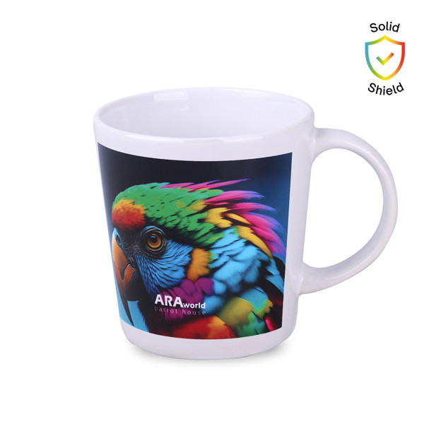 Keramična skodelica Berg Art premera 94 mm - Bela