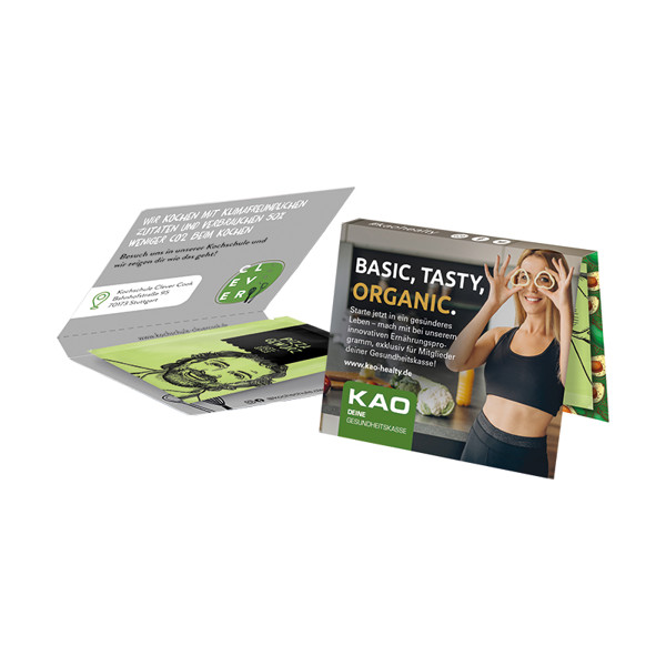 Promotion card midi, Just Spices pizza spice | 1 Just Spices sachets, pizza topping, 4 g