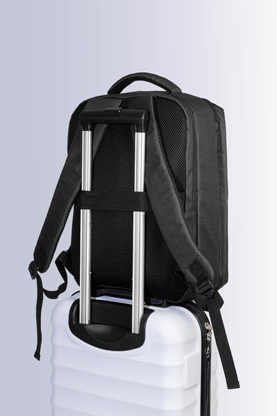 Rpet Carry-On Compression Backpack VacuFly - Black