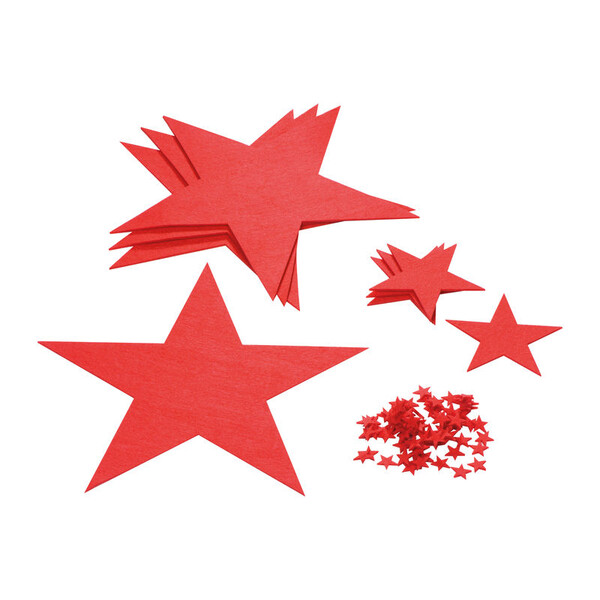 Star set made of felt Augsburg