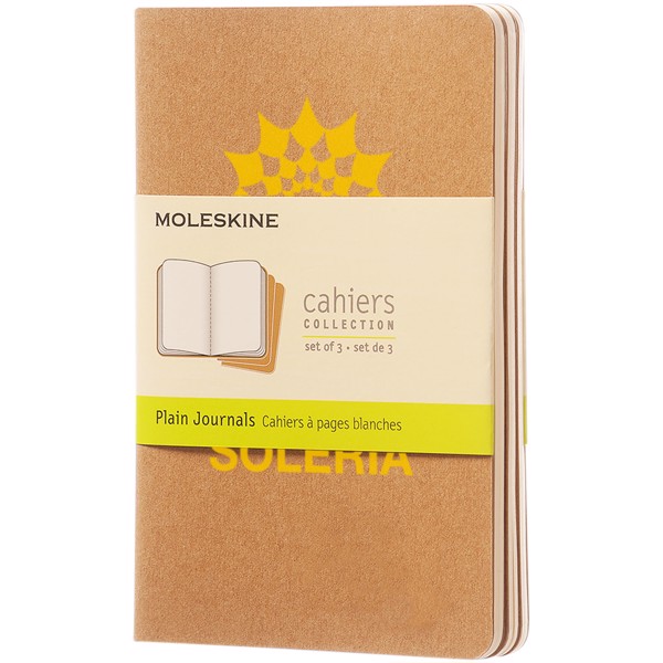 Moleskine Cahier Journal PK - plain - Kraft Brown