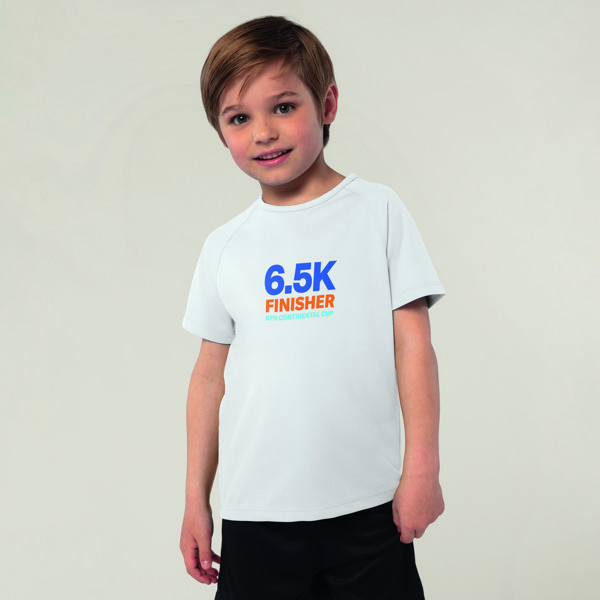 SPORTY KIDS T-SHIRT 140g - WhiteXL