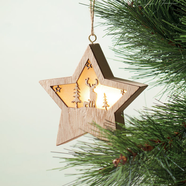 MDF star with light Starlight