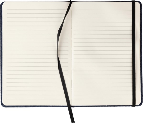 Notitieboek Alfred | Denim | A5 | Gelinieerd