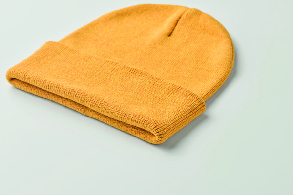 Beanie mit Bündchen Beanix - Gelb