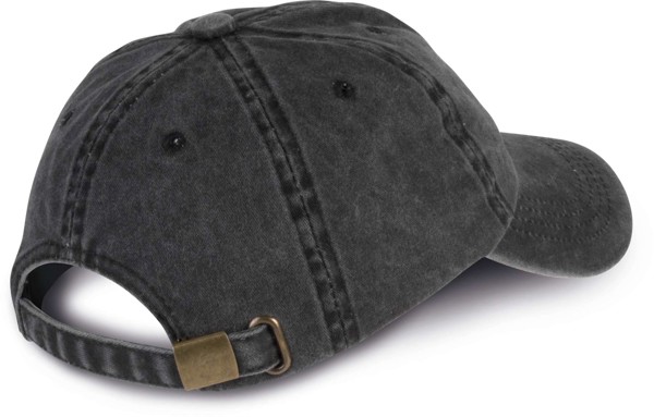 6 Panels Vintage Cap - Storm Grey Washed