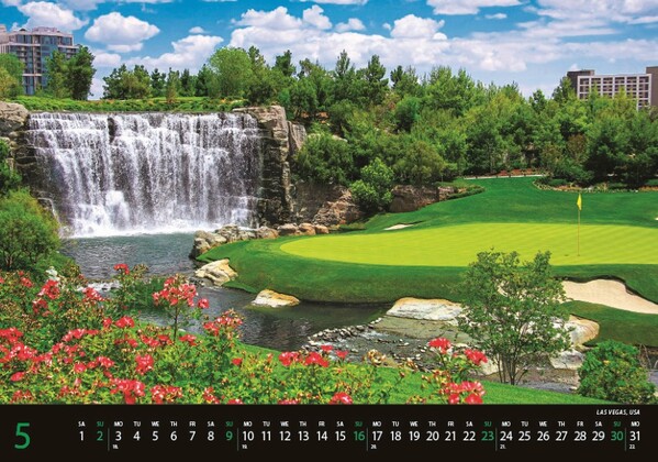 Nástenný Kalendár Golf 2027