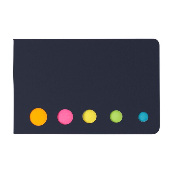 Sticky note holder Dwayne | Recycled cardboard - black