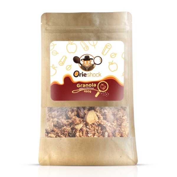 Orieshock Granola jablko & škorica 450g