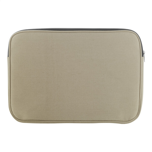 Újrahasznosított Vászon Laptoptáska Rebyss Comp - Beige