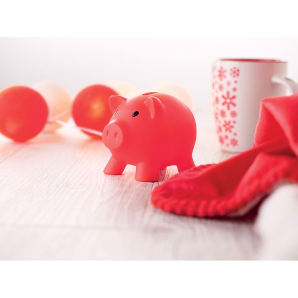 Piggy bank Softco - White