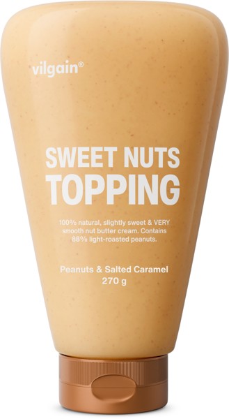 Vilgain Sweet Nuts Topping 270 g Salted caramel peanut