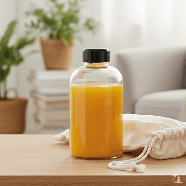 Glass Drinking Bottle Drink Healthy
