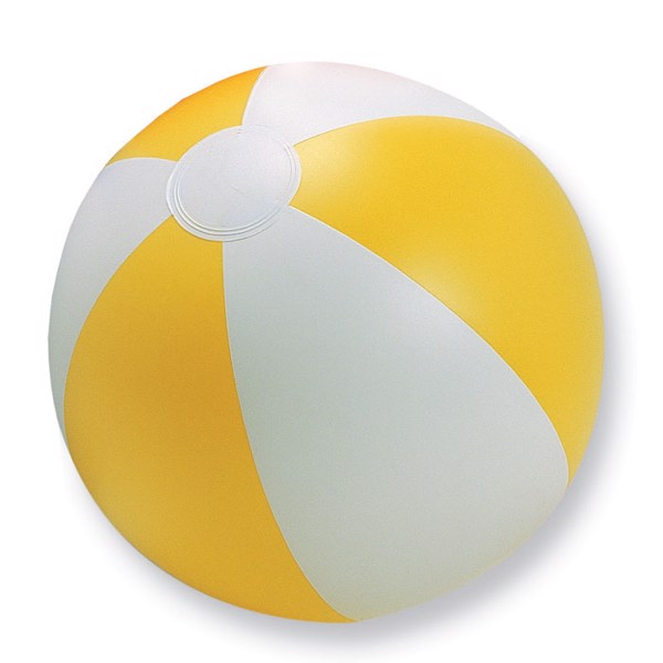 Inflatable beach ball Playtime - Yellow