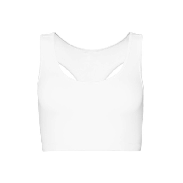 Women's Cool Sports Crop Top - Arctic White / L