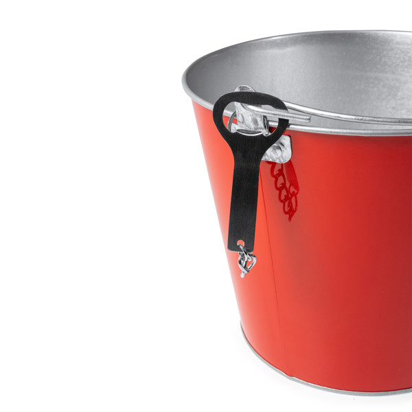 Balde Com Abre-Garrafas Lambic - BRANCO