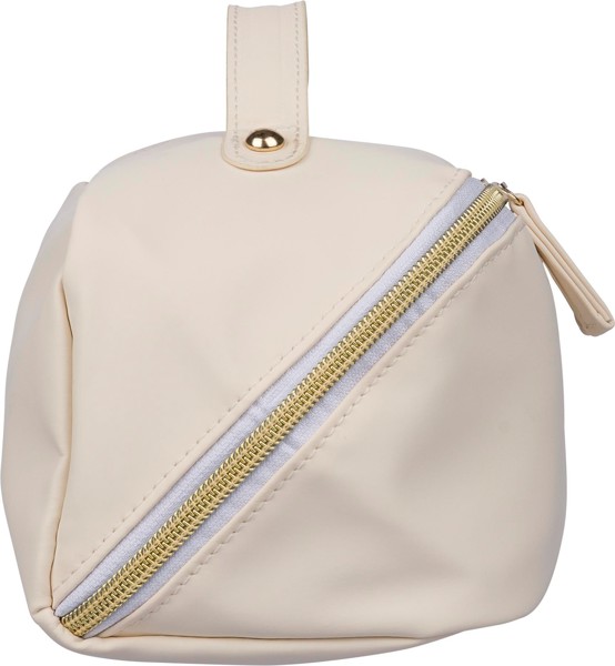 Recycled PU toilet bag Alon - Black