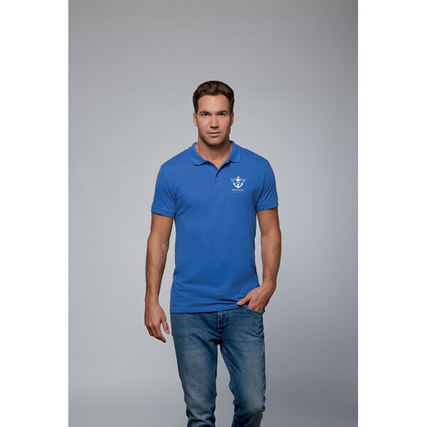 PERFECT MEN Polo homen 180g - Cinza EscuroL