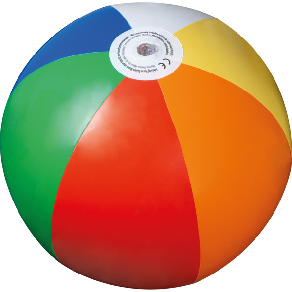 MAURO Viacfarebná plážová lopta - Multicolored