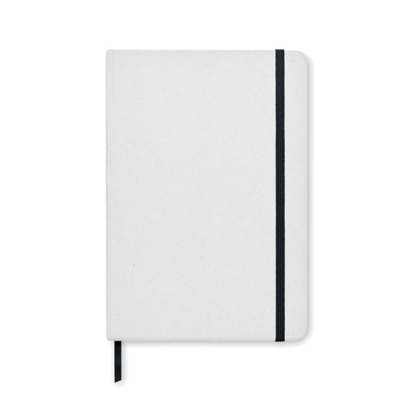 A5 notebook recycled carton Stein - White