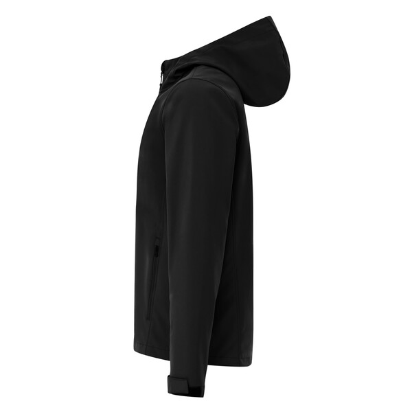 Iqoniq Makalu muška jakna od mekane školjke od recikliranog poliestera - Black / 4XL