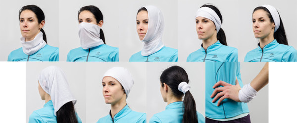 Neck tube TUBO - white