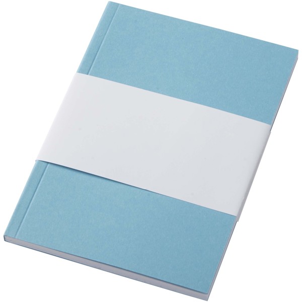 Cahier Novella AustenColours A6 recyclé à couverture souple de 50 feuilles - Bleu