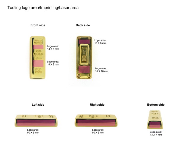 USB Flash drive ST92 - GOLD_1GB