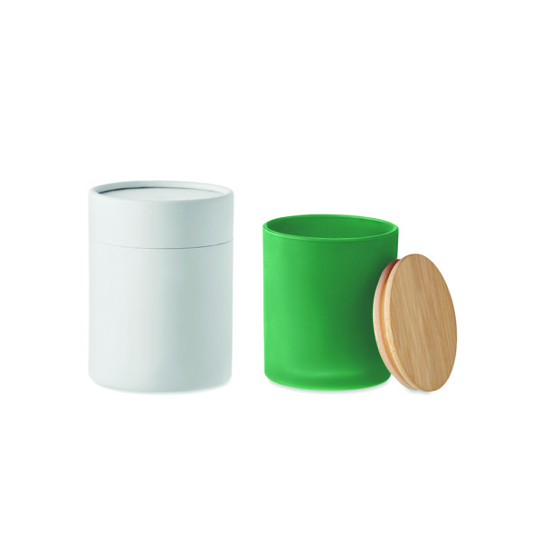 Svečka Keops Mala, 120 gr, čas gorenja 20 h - Zelena
