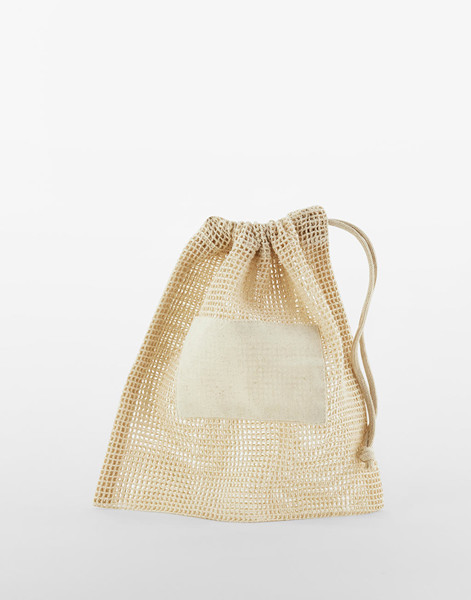 Organic Cotton Mesh Sacks - Natural / XS