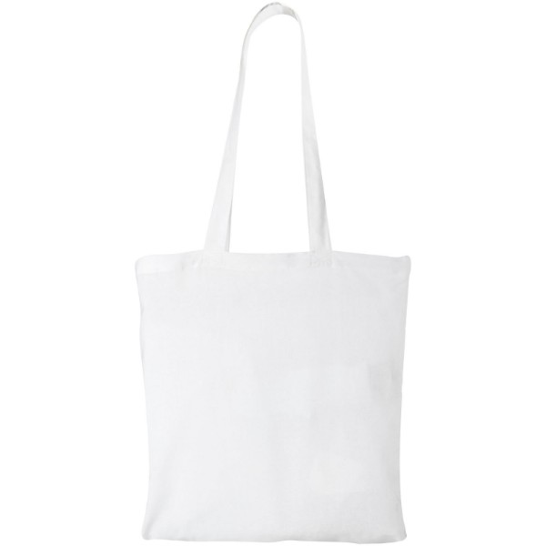 Sac shopping coton Madras 140 gr/m² 7L - Blanc