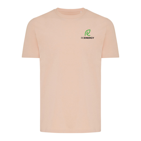 Iqoniq Brett recycled cotton t-shirt - Peach Nectar / S