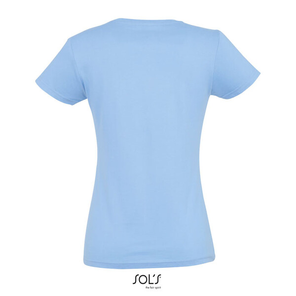 IMPERIAL WOMEN T-shirt 190g - Azul CelesteL