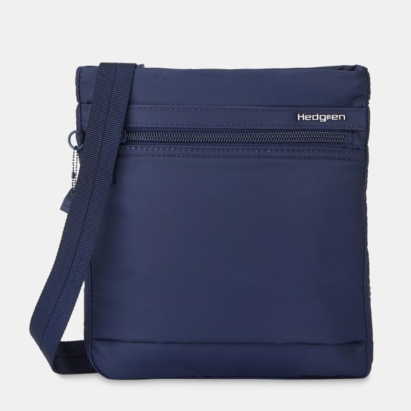 LEONCE | Geantă Crossbody Verticală Mică + RFID - Hedgren - Total Eclipse