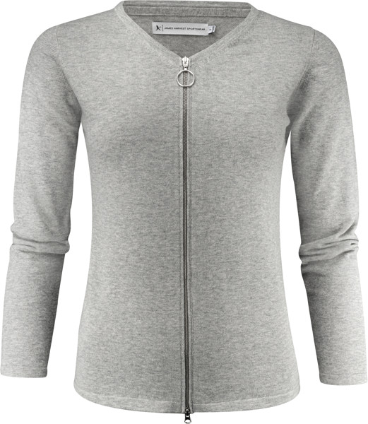 Ladies' Cardigan James Harvest | Ashland Cardigan Women - Grey Melange / M