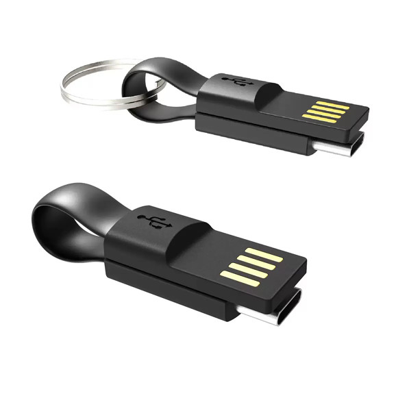 Přívěskový datový USB kabel UC026 - WHITE