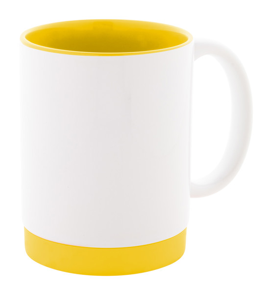 Sublimation Mug MultiColour Plus - Yellow / White
