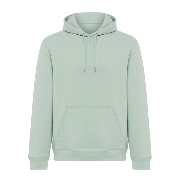 IQONIQ Joshua Unisex mikina s kapucňou z rec. bavlny - Iceberg Green / XL