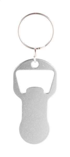 Bottle Opener Keyring Biropi - Silver