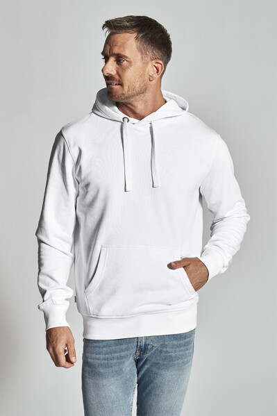 Cottover Gots Hood Man white 4XL