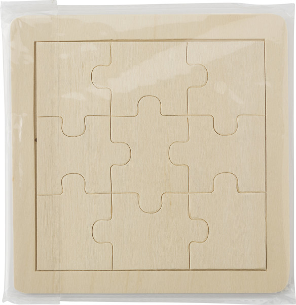 Puzzle 9 pièces en bois Alvaro