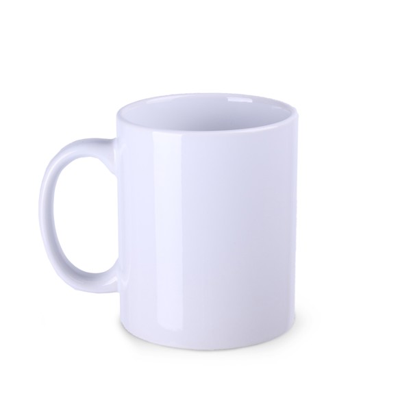 Tomek ceramic mug, 330g - White