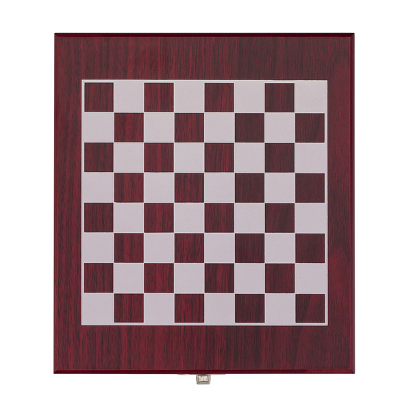 Sublime chess and wine set - Brown
